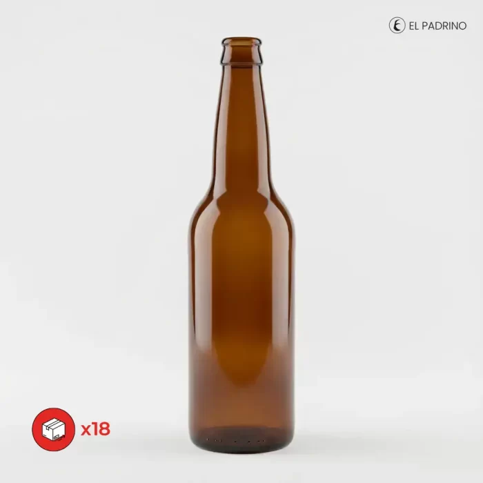 BOTELLA CERVEZA AMBAR 660