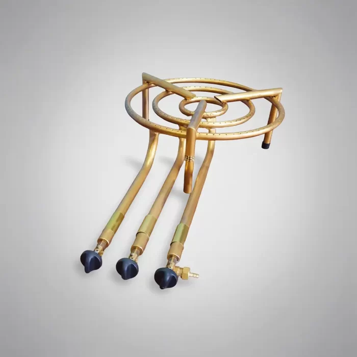 QUEMADOR PAELLERO 3 AROS C/3 LLAVES