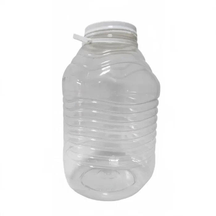 FRASCO 7.5 LT CUADRADO PVC PRESION CRISTAL