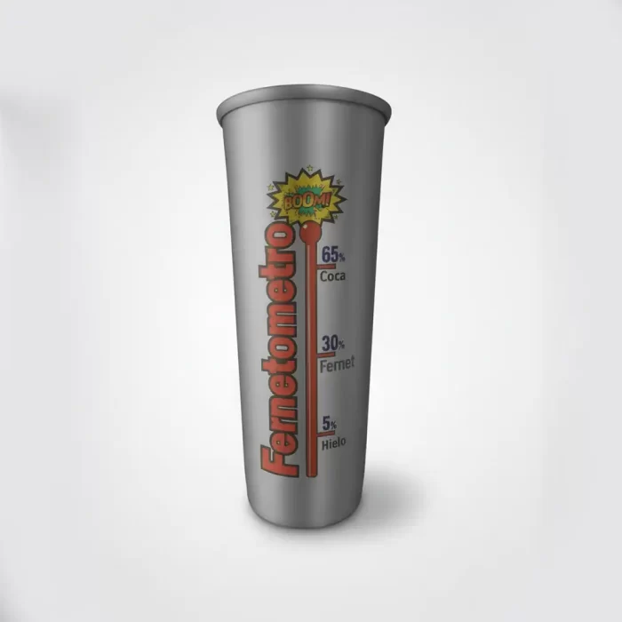 Vaso Fernet Grande (Aluminio)