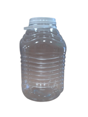 ENVASE PLÁSTICO. FRASCO PET 7,5 L. TRANSPARENTE