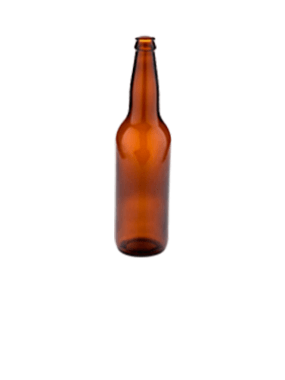 BOTELLA DE VIDRIO PARA CERVEZA